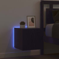 Mobile TV da parete Rovere Nero 30,5 x 35 x 30 cm 893639