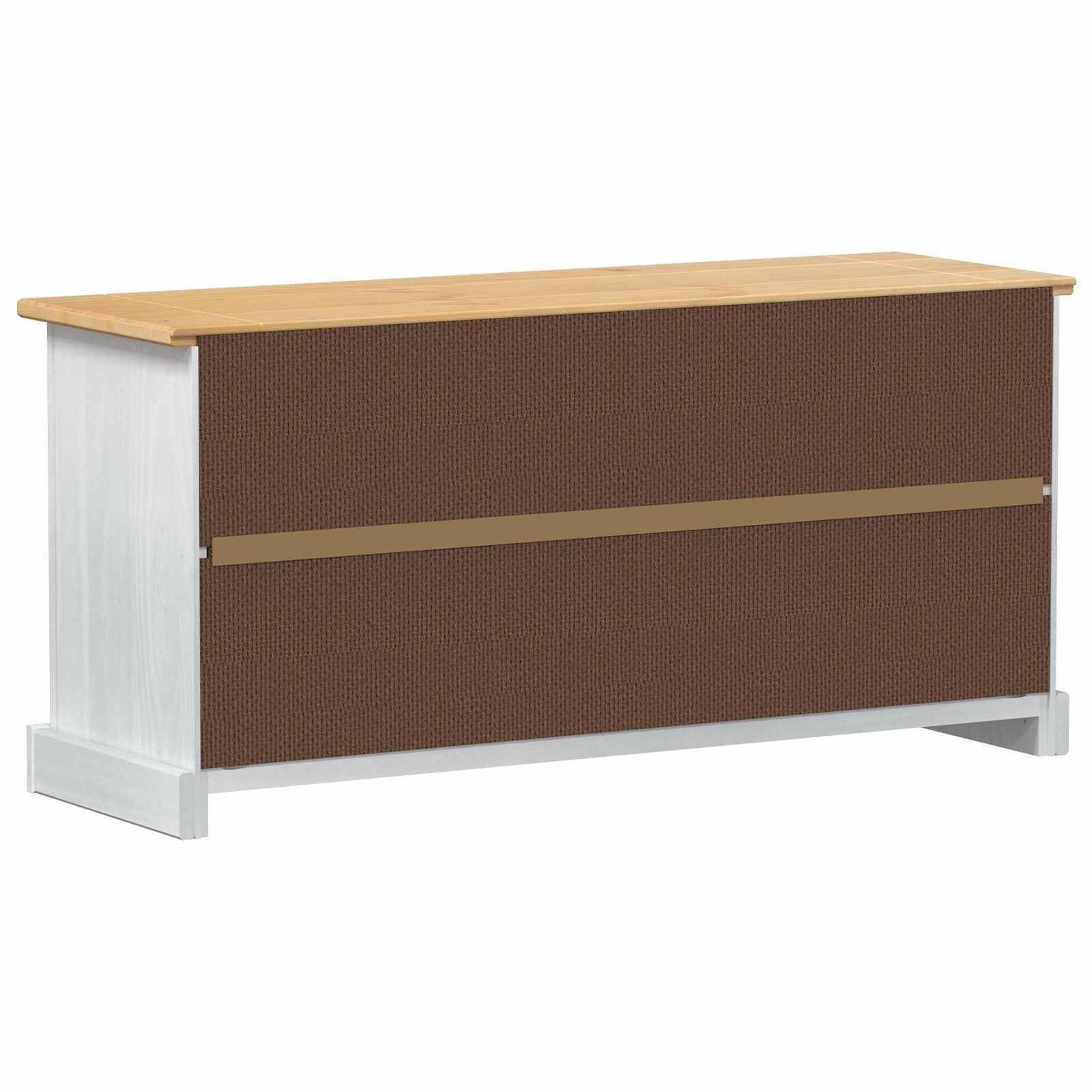 Mobile per scarpe Corona Bianco 99 x 32 x 49 cm Pino massello 42024952