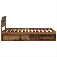 Struttura del letto Legno vecchio 90 x 190 cm Legno multistrato 3407929