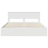 Struttura del letto Bianco 180 x 200 cm Legno Ingegnerizzato 3407956