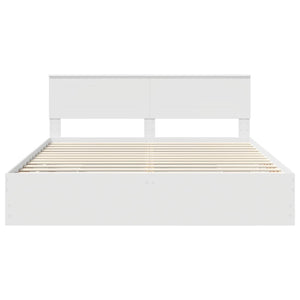 Struttura del letto Bianco 180 x 200 cm Legno Ingegnerizzato 3407956