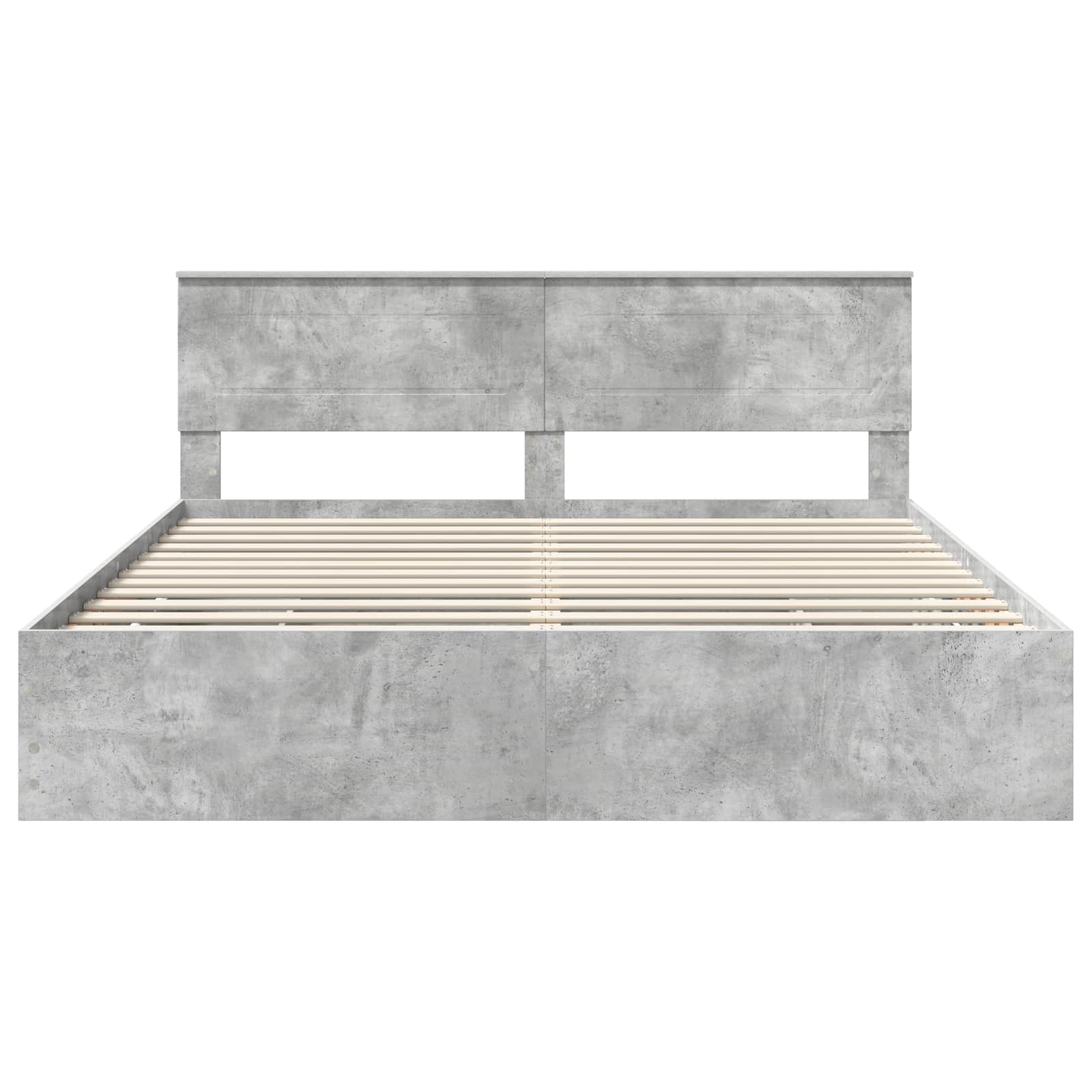 Struttura del letto con cassetto Grigio cemento 180 x 200 cm 3407959