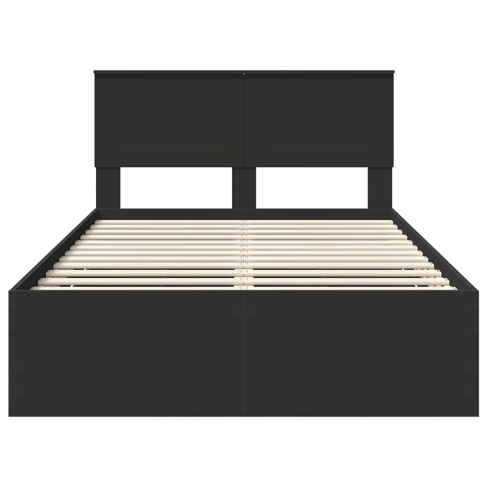 Struttura del letto Nero 120 x 200 cm Legno Ingegnerizzato 3408006