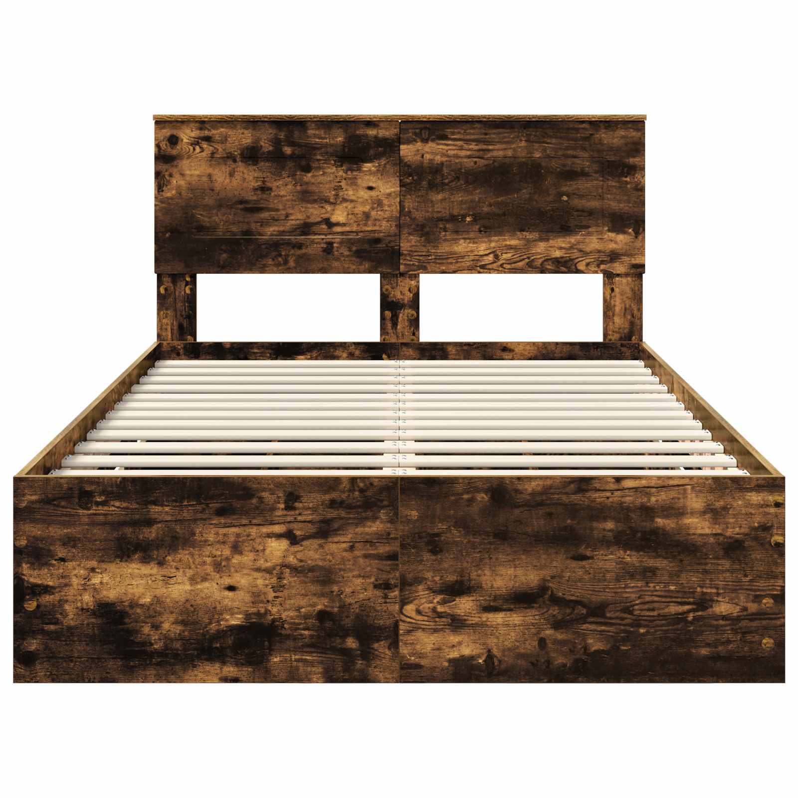 Struttura del letto con cassetto Rovere fumé 120 x 200 cm 3408009