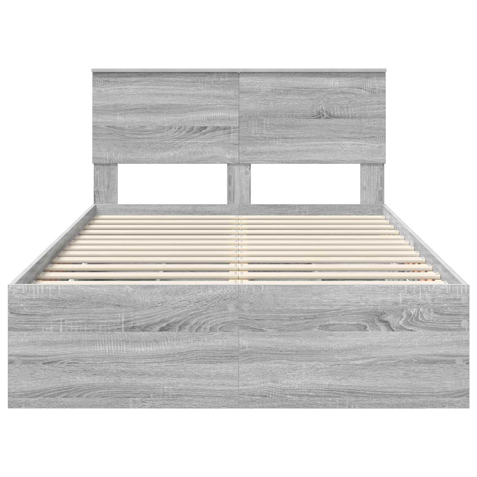 Struttura del letto con cassetto Grigio Sonoma 120 x 200 cm 3408010