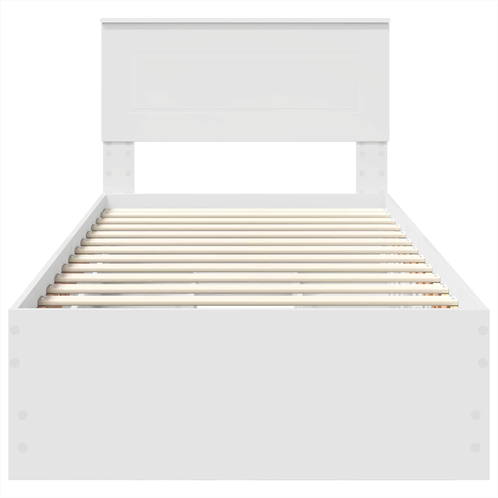 Struttura del letto Bianco 90 x 200 cm Legno Ingegnerizzato 3408026