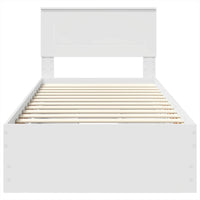 Struttura del letto Bianco 90 x 200 cm Legno Ingegnerizzato 3408026