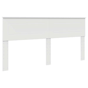 Struttura del letto Bianco 200 x 200 cm Legno multistrato 3408131