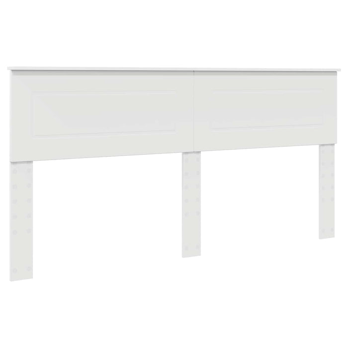 Struttura del letto Bianco 200 x 200 cm Legno multistrato 3408131