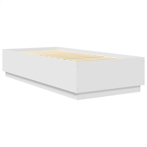 Struttura del letto Bianco 90 x 200 cm Legno multistrato 3408208