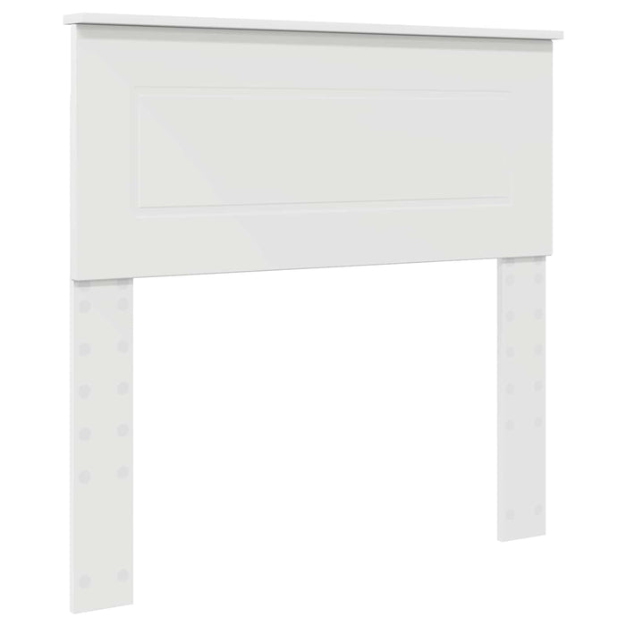 Struttura del letto Bianco 75 x 190 cm Legno multistrato 3408215