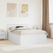 Struttura del letto Bianco 140 x 200 cm Legno multistrato 3408578
