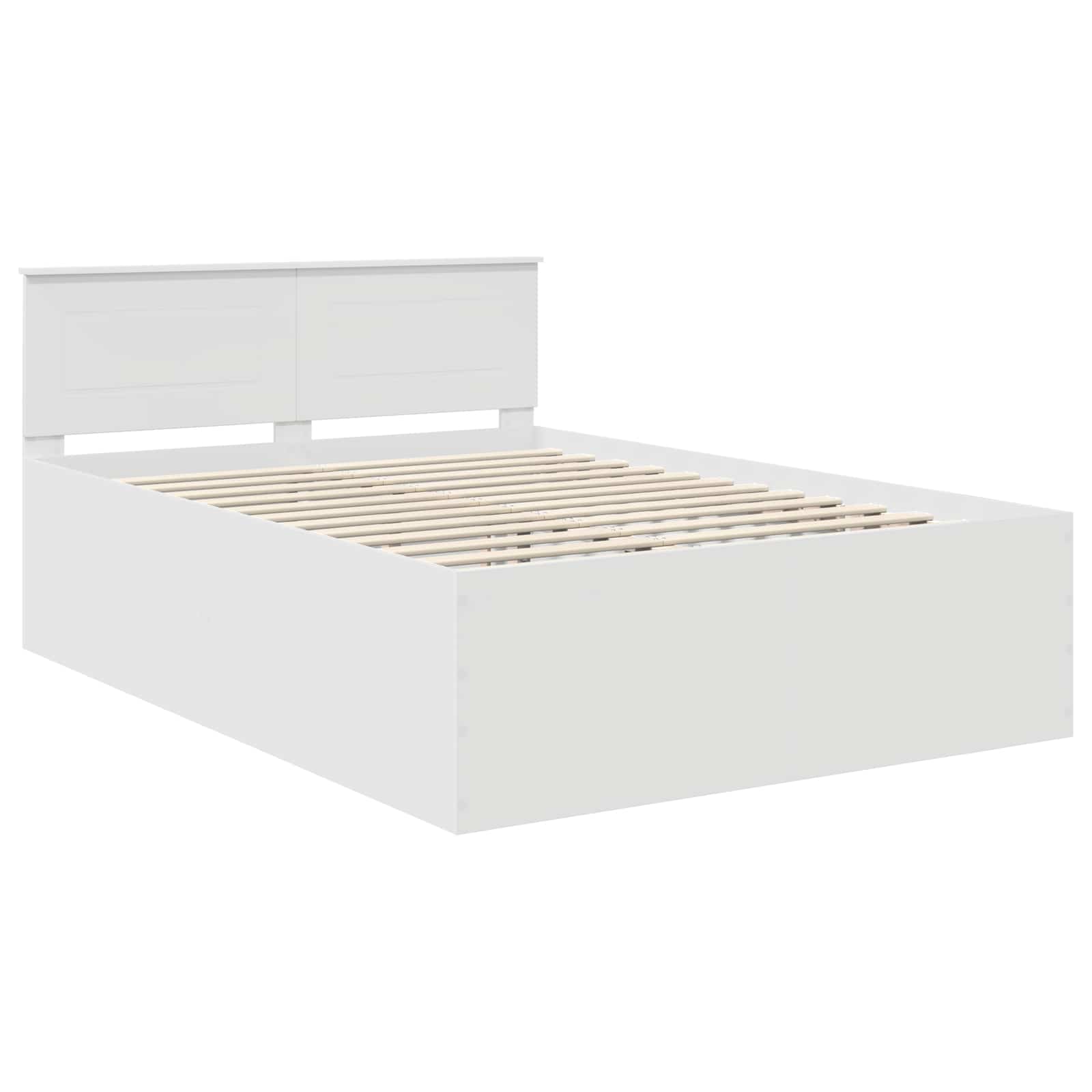 Struttura del letto Bianco 140 x 200 cm Legno multistrato 3408578