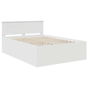 Struttura del letto Bianco 140 x 200 cm Legno multistrato 3408578