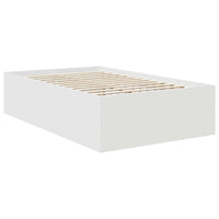 Struttura del letto Bianco 120 x 190 cm Legno multistrato 3408592