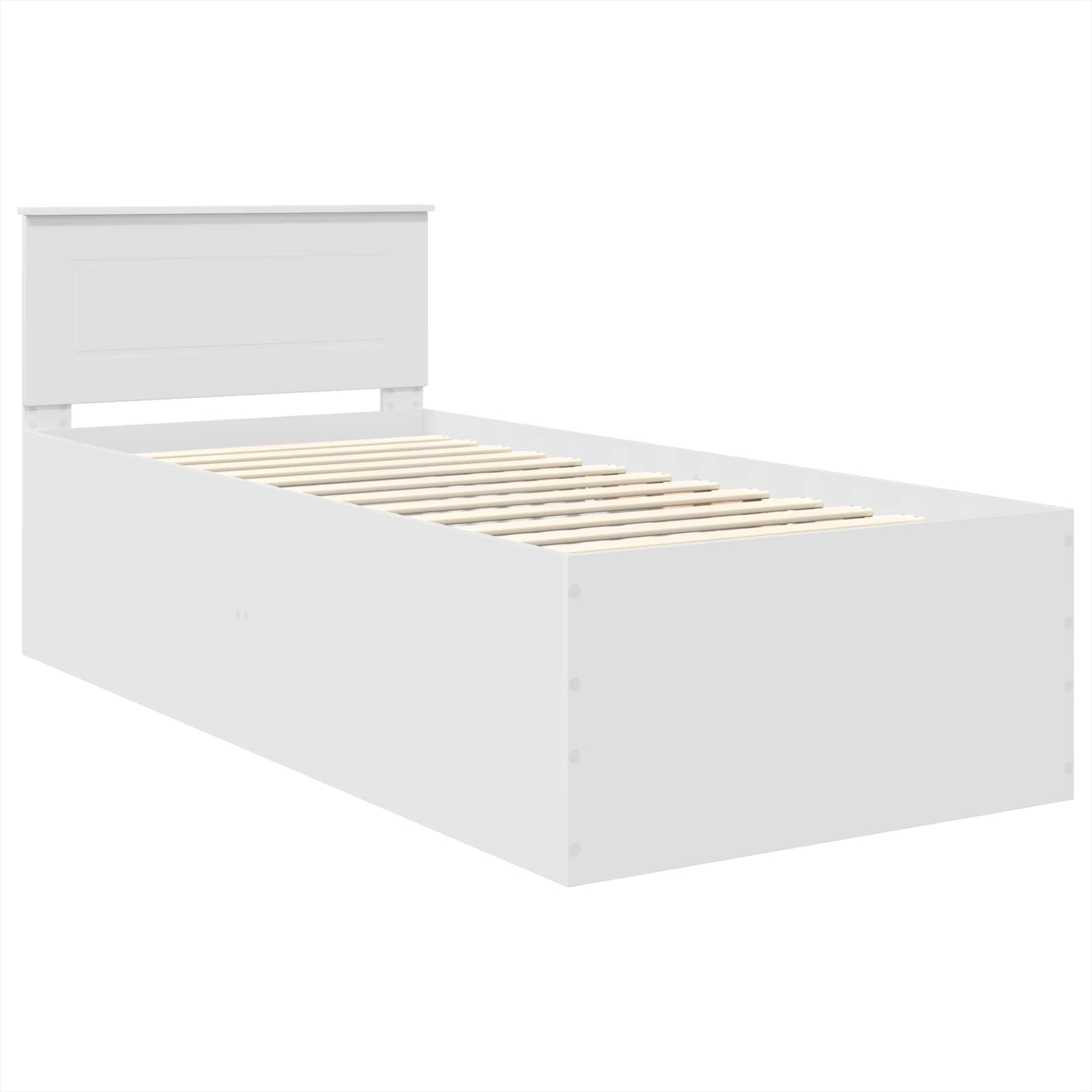 Struttura del letto Bianco 90 x 190 cm Legno multistrato 3408613