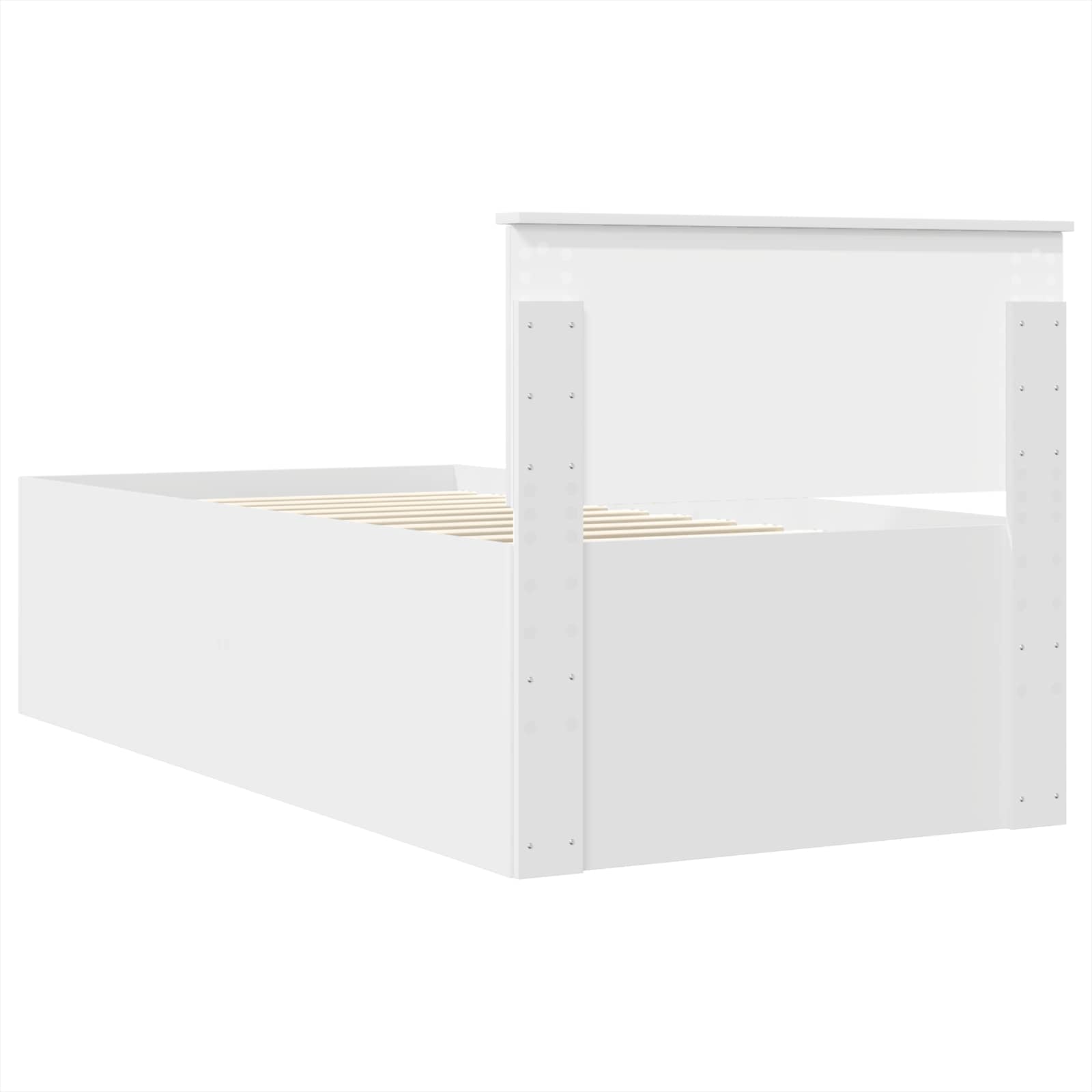 Struttura del letto Bianco 90 x 190 cm Legno multistrato 3408613