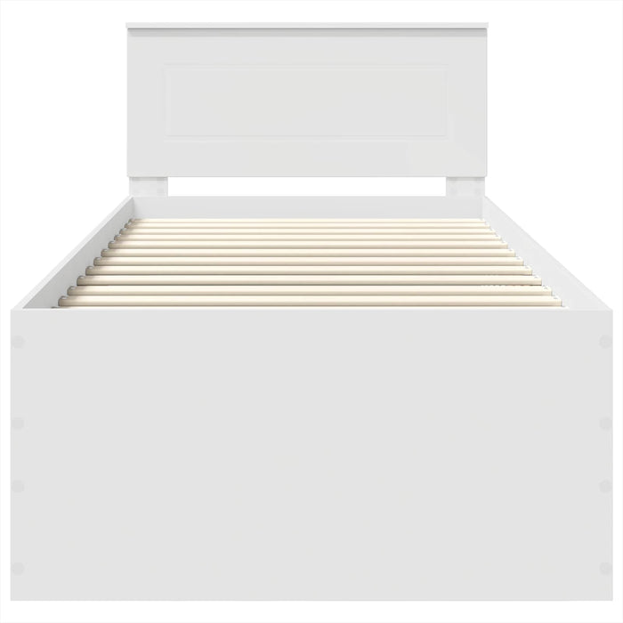 Struttura del letto Bianco 90 x 190 cm Legno multistrato 3408613