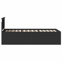 Struttura del letto Nero 90 x 200 cm Legno multistrato 3408621