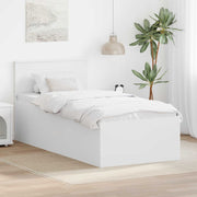 Struttura del letto Bianco 75 x 190 cm Legno multistrato 3408627