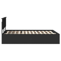 Struttura del letto Nero 160 x 200 cm Legno multistrato 3408649