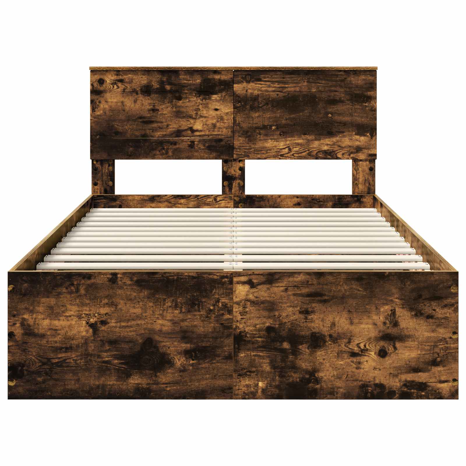 Struttura del letto Rovere fumé 120 x 190 cm Legno multistrato 3408687