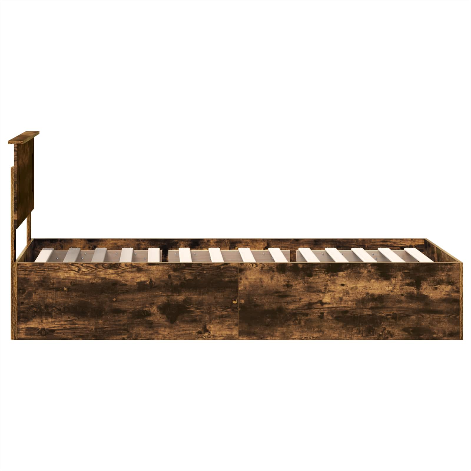 Struttura del letto Rovere fumé 90 x 190 cm Legno multistrato 3408708