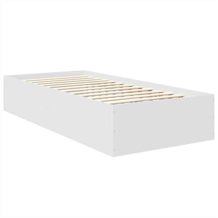 Struttura del letto Bianco 90 x 200 cm Legno multistrato 3408711