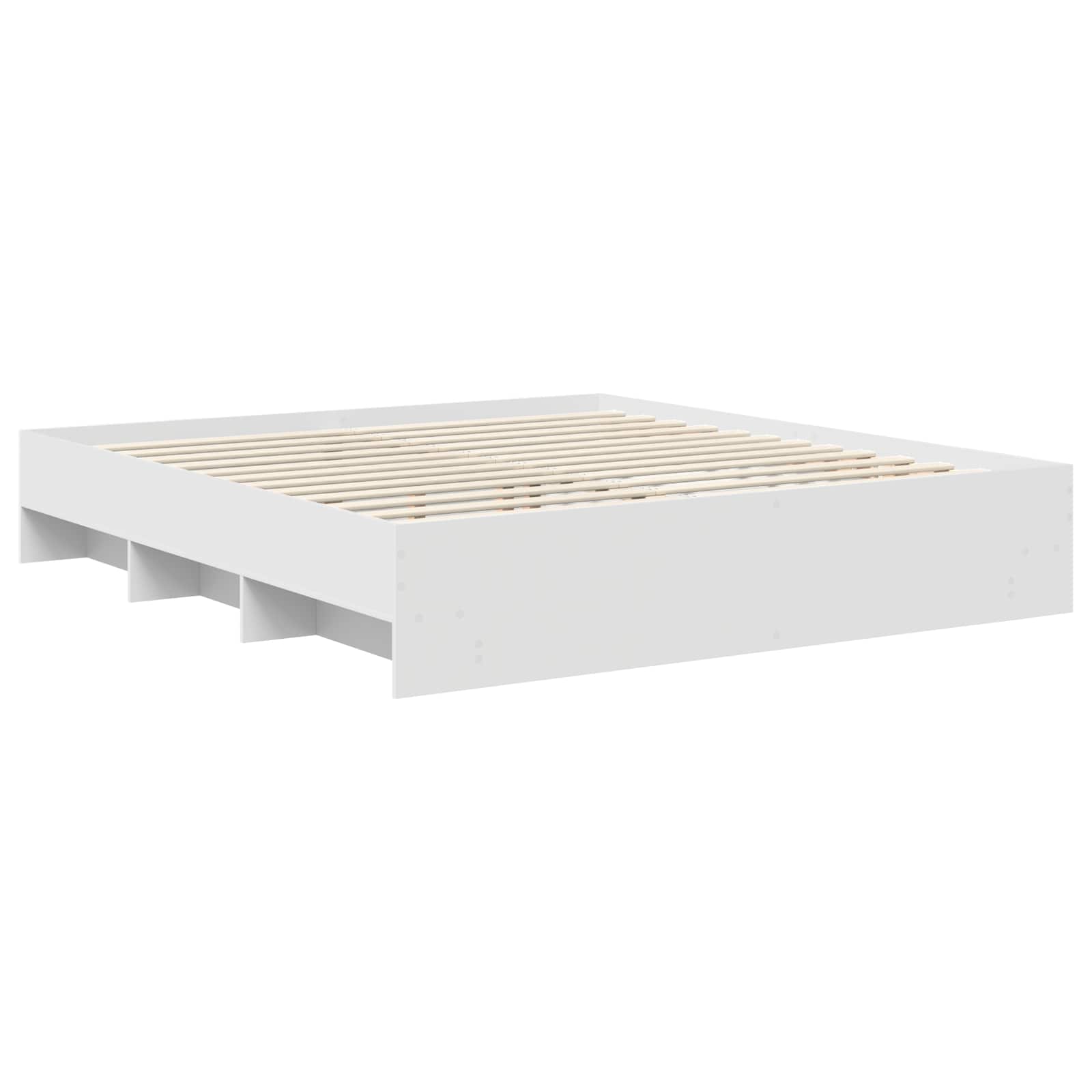 Struttura del letto Bianco 180 x 200 cm Legno multistrato 3408823