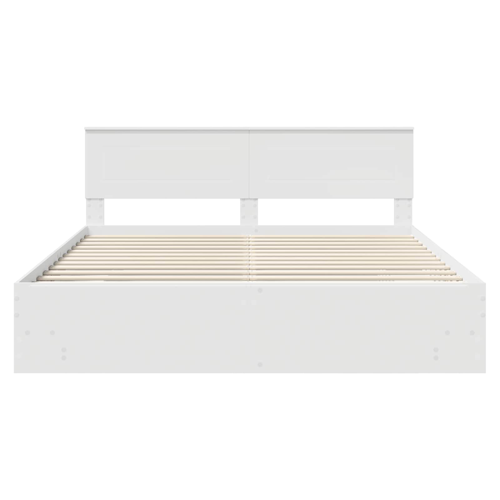 Struttura del letto Bianco 180 x 200 cm Legno multistrato 3408823