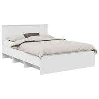 Struttura del letto Bianco 150 x 200 cm Legno multistrato 3408837