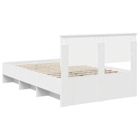 Struttura del letto Bianco 137 x 203 cm Legno multistrato 3408858