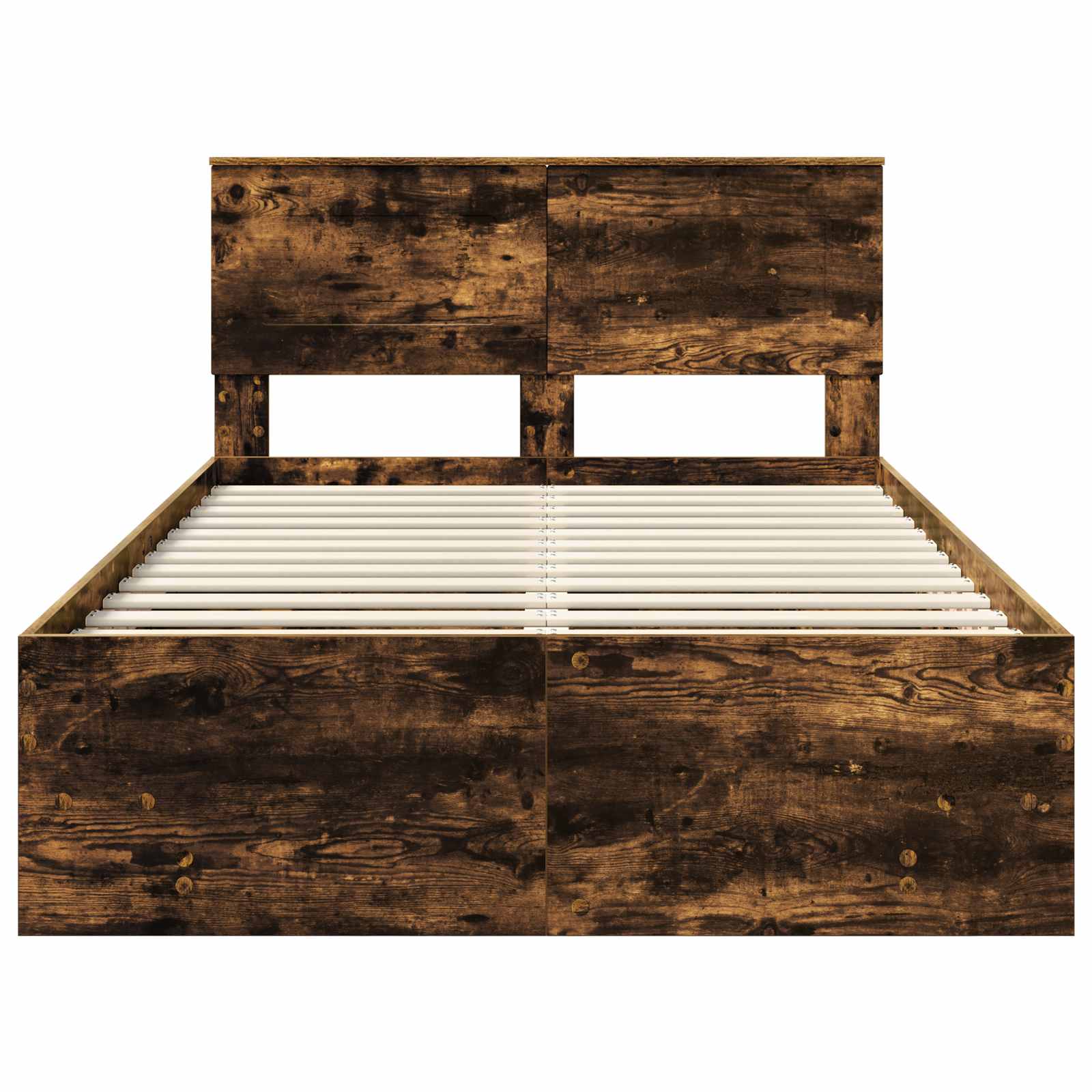 Struttura del letto Rovere fumé 137 x 203 cm Legno multistrato 3408862