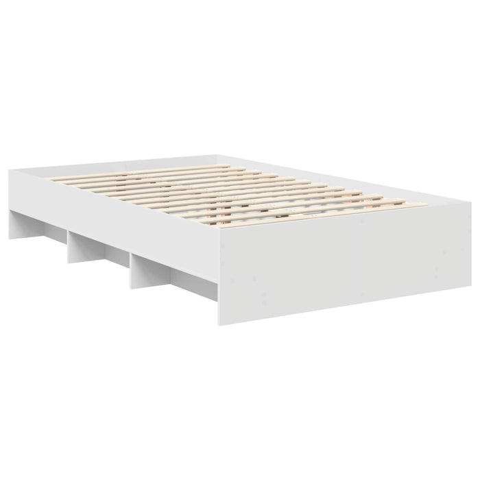 Struttura del letto Bianco 120 x 123 cm Legno multistrato 3408865