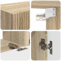 Set mobile TV 2 pcs Rovere Sonoma Legno multistrato 3408990