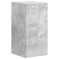 Set mobile TV 3 pcs Grigio cemento Legno multistrato 3409009