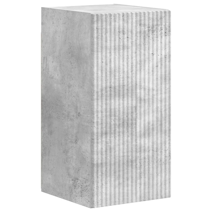 Set mobile TV 3 pcs Grigio cemento Legno multistrato 3409009