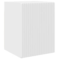 Set mobile TV 4 pcs Bianco Lucido Legno multistrato 3409028