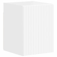 Set mobile TV 4 pcs Bianco Lucido Legno multistrato 3409037