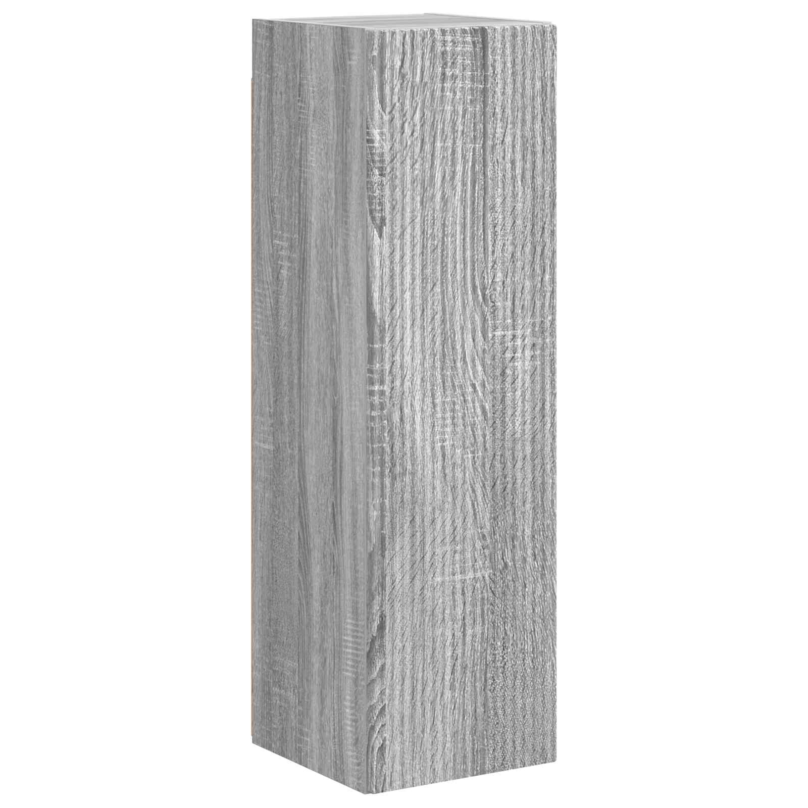 Set mobile TV 4 pcs Grigio Sonoma Legno multistrato 3409039