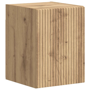 Set mobile TV 4 pcs Rovere artigianale Legno multistrato 3409041