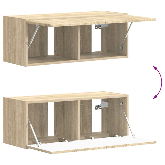 Set mobile TV 6 pcs Rovere Sonoma Legno multistrato 3409062
