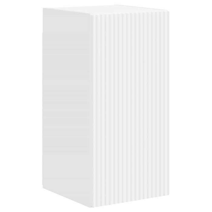 Set mobile TV 3 pcs Bianco Lucido Legno multistrato 3409073