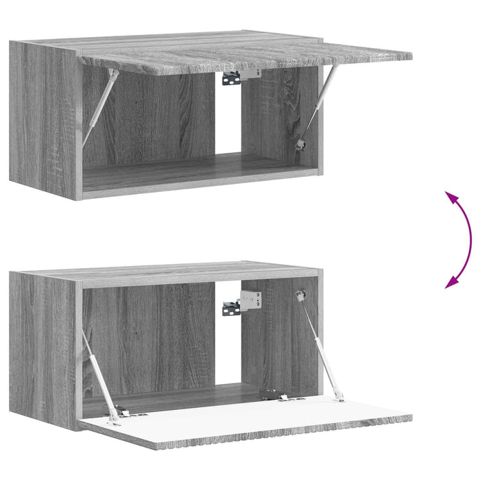 Set mobile TV 3 pcs Grigio Sonoma Legno multistrato 3409075