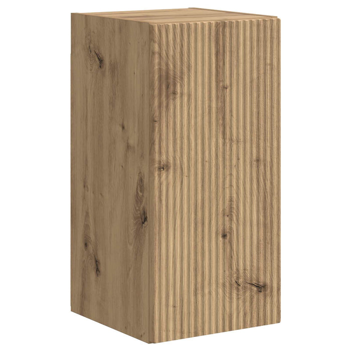 Set mobile TV 3 pcs Rovere artigianale Legno multistrato 3409077