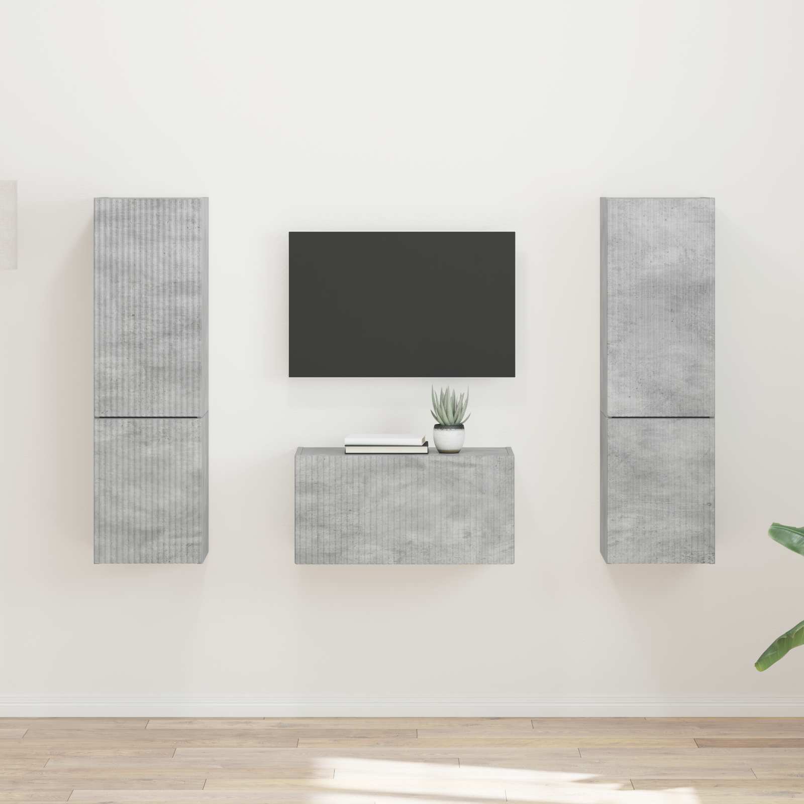 3 pcs Grigio cemento 3409099