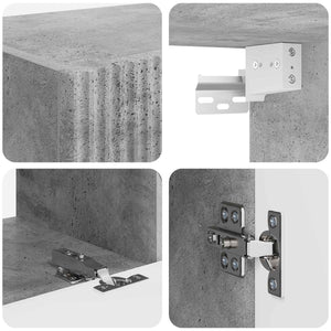 3 pcs Grigio cemento 3409126