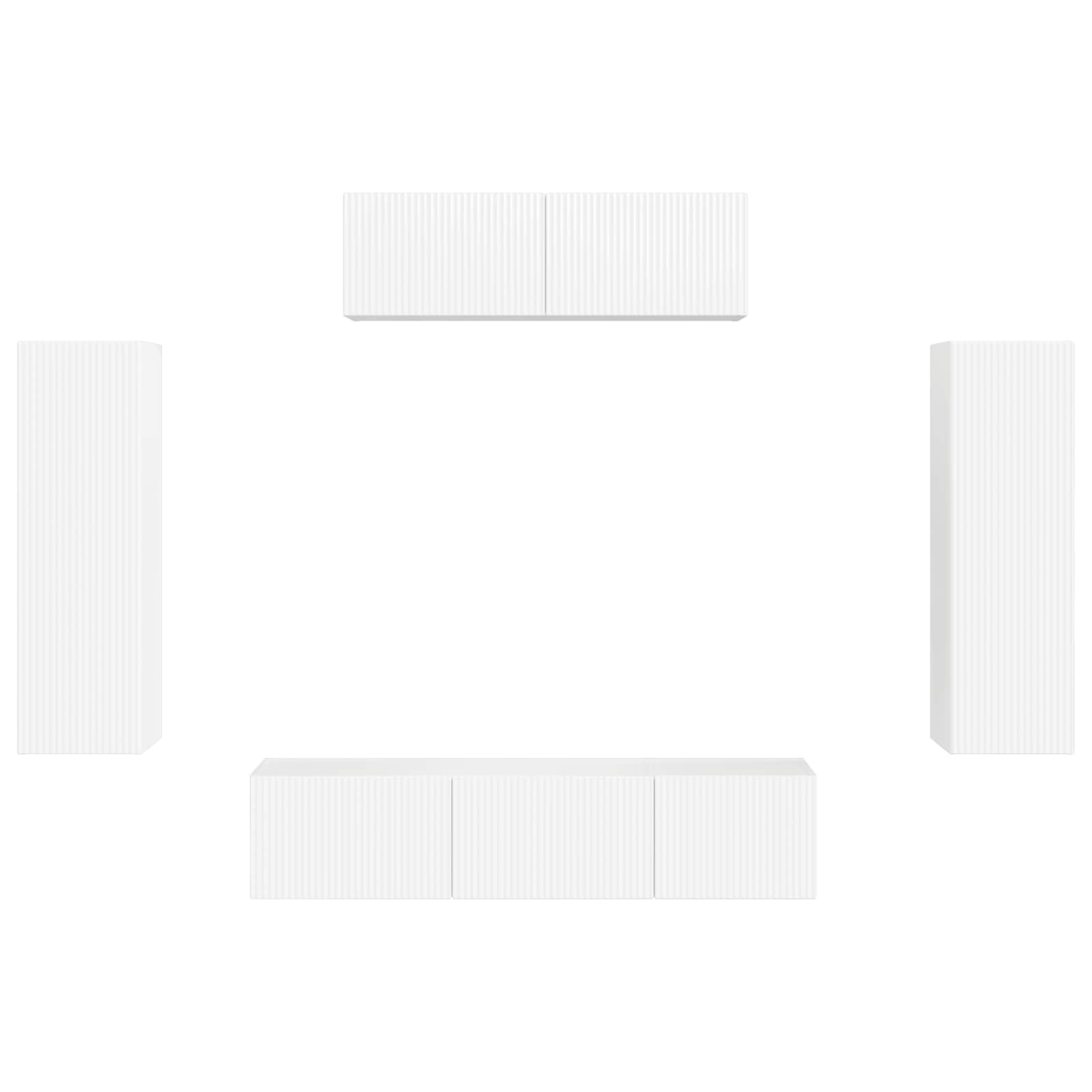 3 pcs Bianco Lucido 3409172