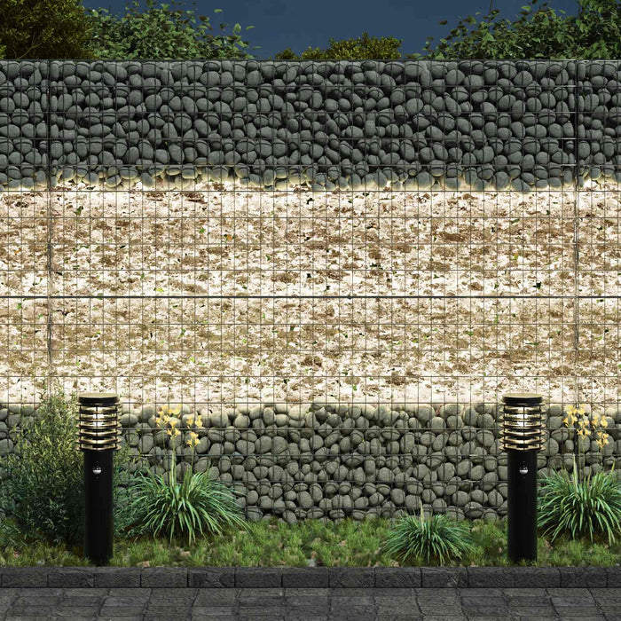 Sassi da Giardino Oro 12 cm Vetro 42025189