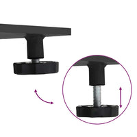 Base per ombrellone Nero 100 x 100 x 4 cm Acciaio 3407830